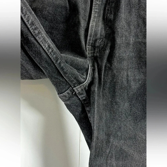Vtg Levis 550 Black Charcoal Relaxed Fit 40 x 30 Made In USA - Picture 3 of 9